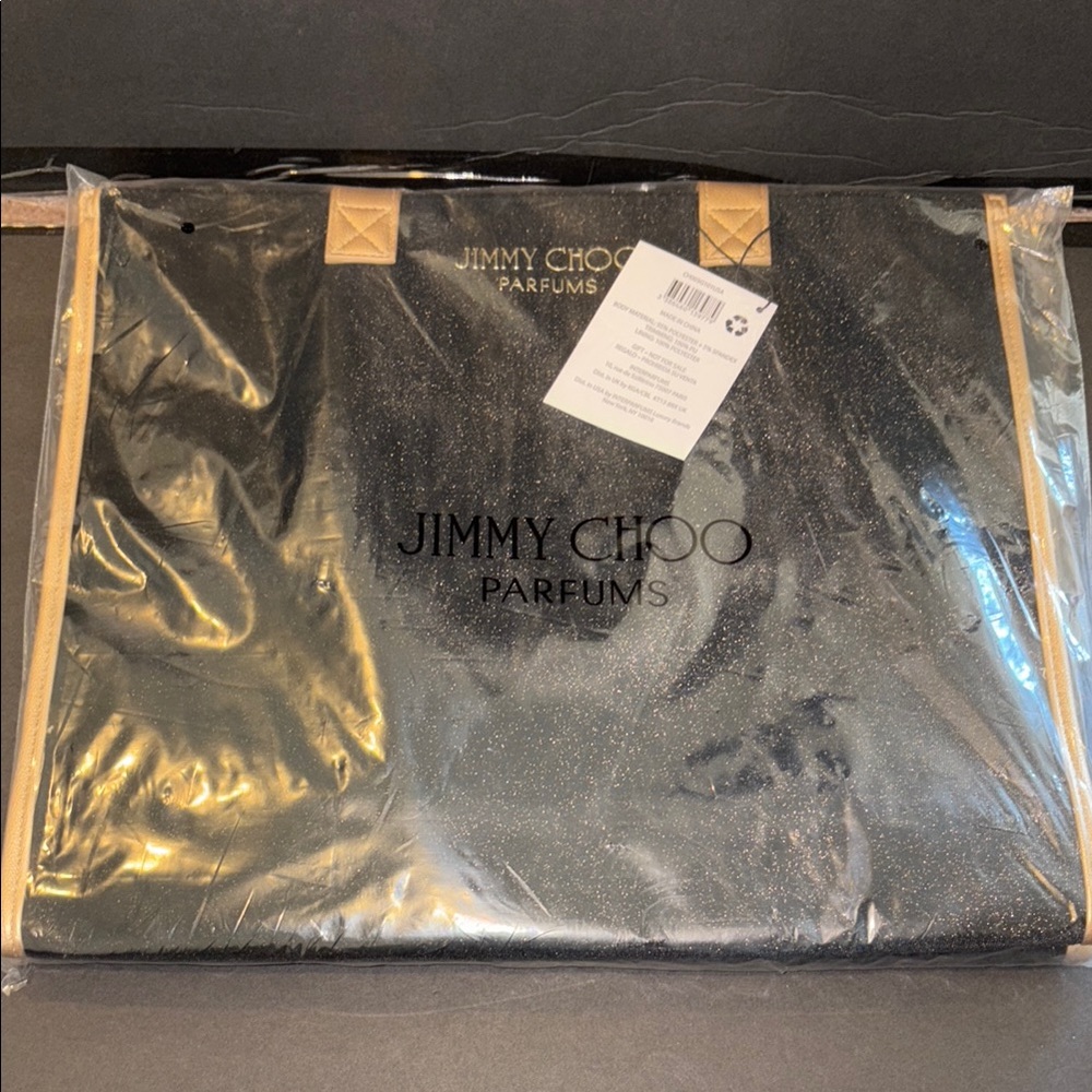 Jimmy Choo Black Tote Bag